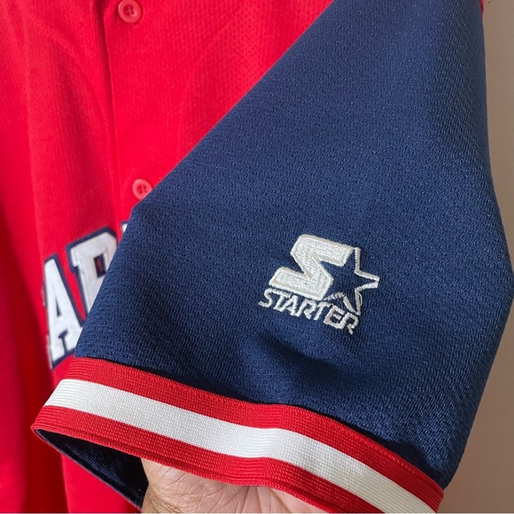 Vintage 1998 Starter St. Louis Cardinals Button Up Shirt - Picture 3 of 7